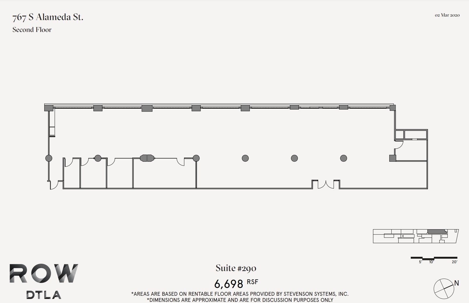 777 S Alameda St, Los Angeles, CA for lease Floor Plan- Image 1 of 1