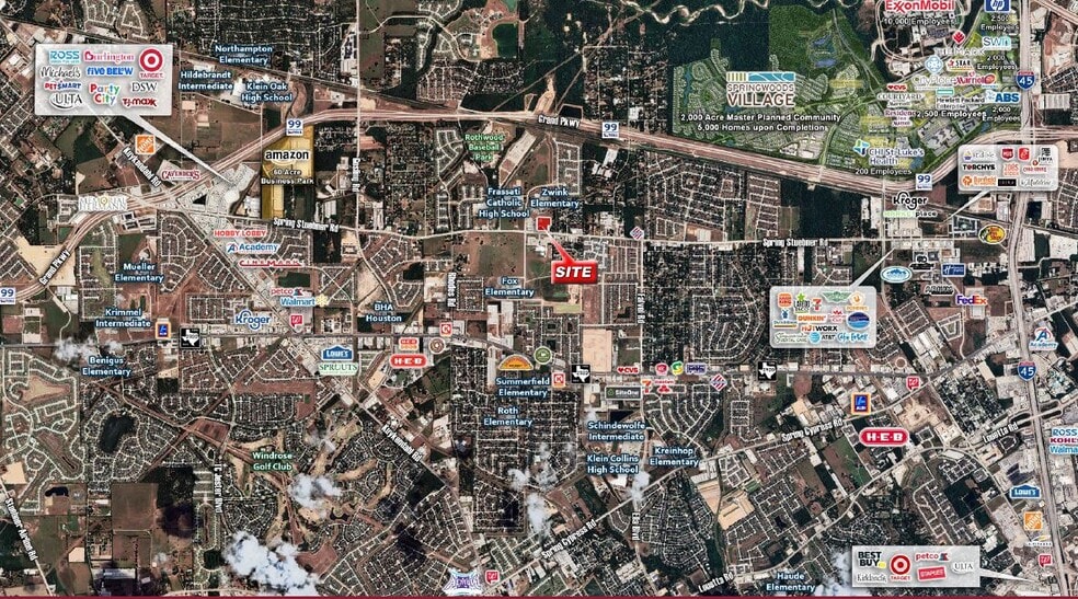 4416 Spring Stuebner Rd, Spring, TX for sale - Aerial - Image 3 of 3