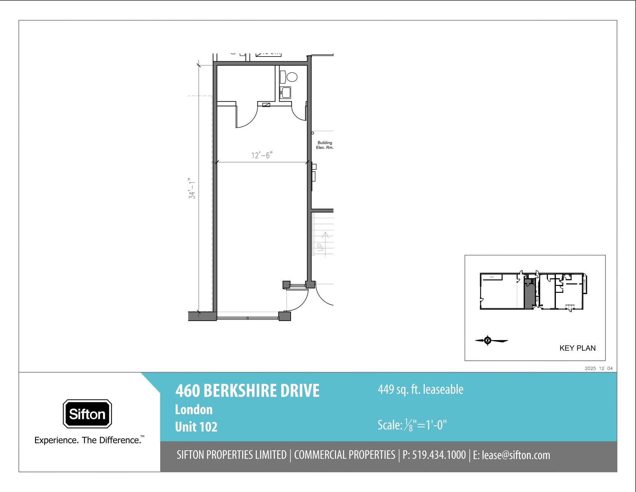 460 Berkshire Dr, London, ON for lease Site Plan- Image 1 of 1