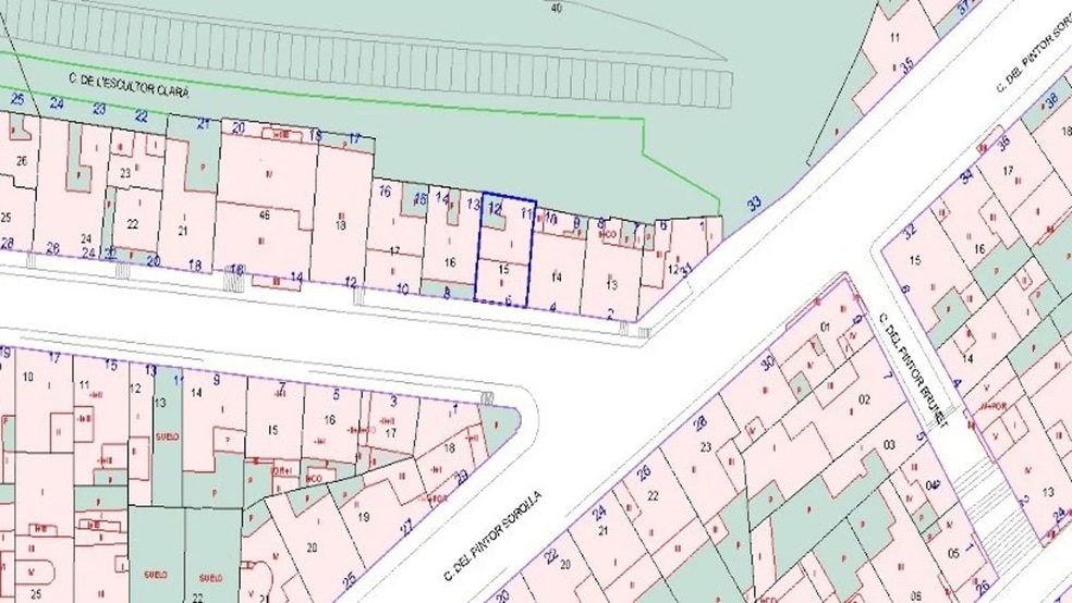 Carrer de l'Estrella, 6, Badalona, Barcelona for sale - Site Plan - Image 3 of 3