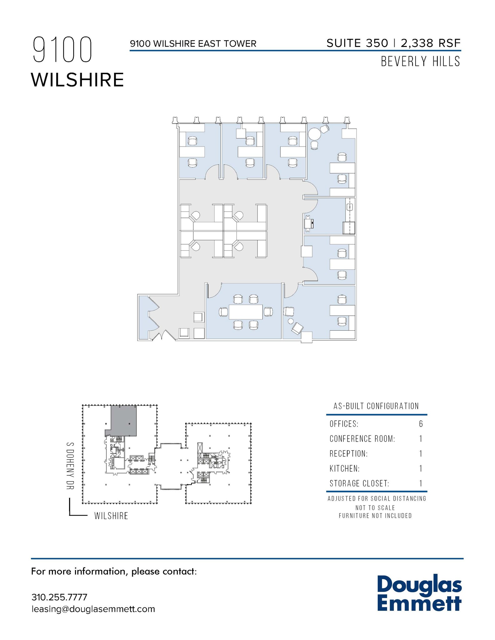 9100 Wilshire Blvd, Beverly Hills, CA for lease Floor Plan- Image 1 of 1