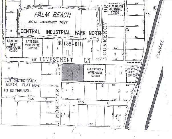 3750 Investment Ln, Riviera Beach, FL for lease - Plat Map - Image 2 of 9