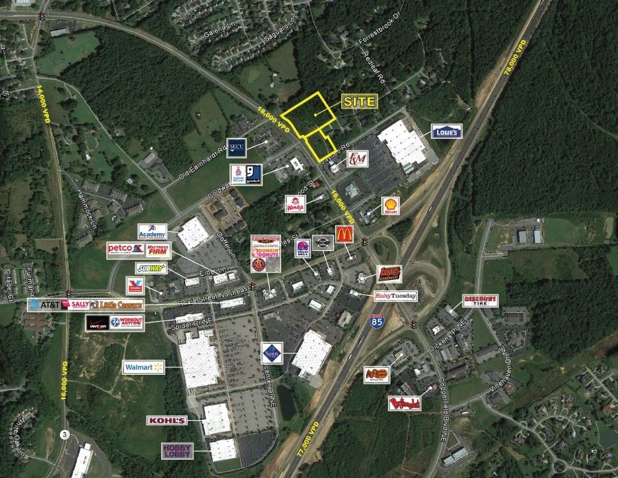 000 Dale Earnhardt Blvd, Kannapolis, NC for sale Aerial- Image 1 of 1
