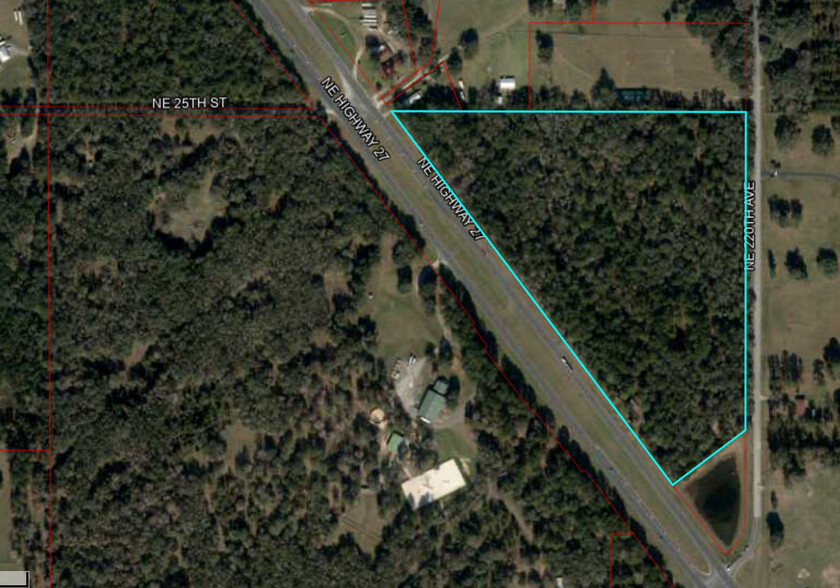 2450 NE 220th Ave, Williston, FL for sale - Plat Map - Image 1 of 1