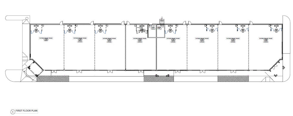 1724-1738 Pulaski, Bear, DE for lease - Floor Plan - Image 2 of 2