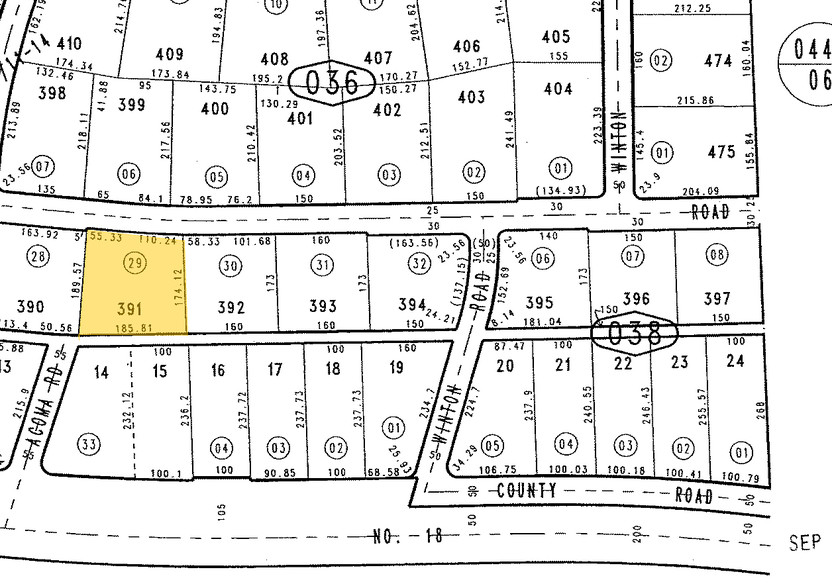 19133 Allegheny Rd, Apple Valley, CA for sale - Plat Map - Image 2 of 6