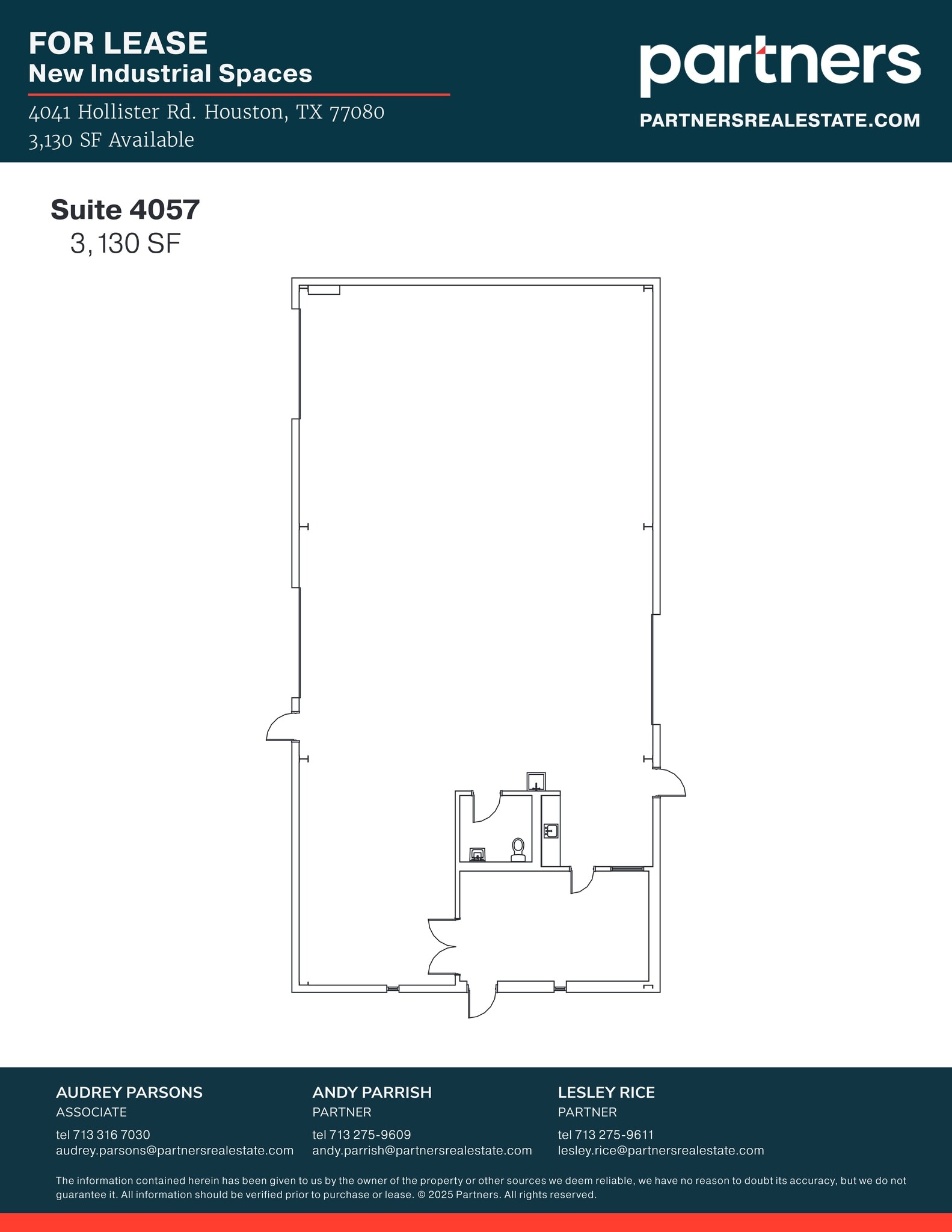 4041-4071 Hollister Rd, Houston, TX for lease Site Plan- Image 1 of 1