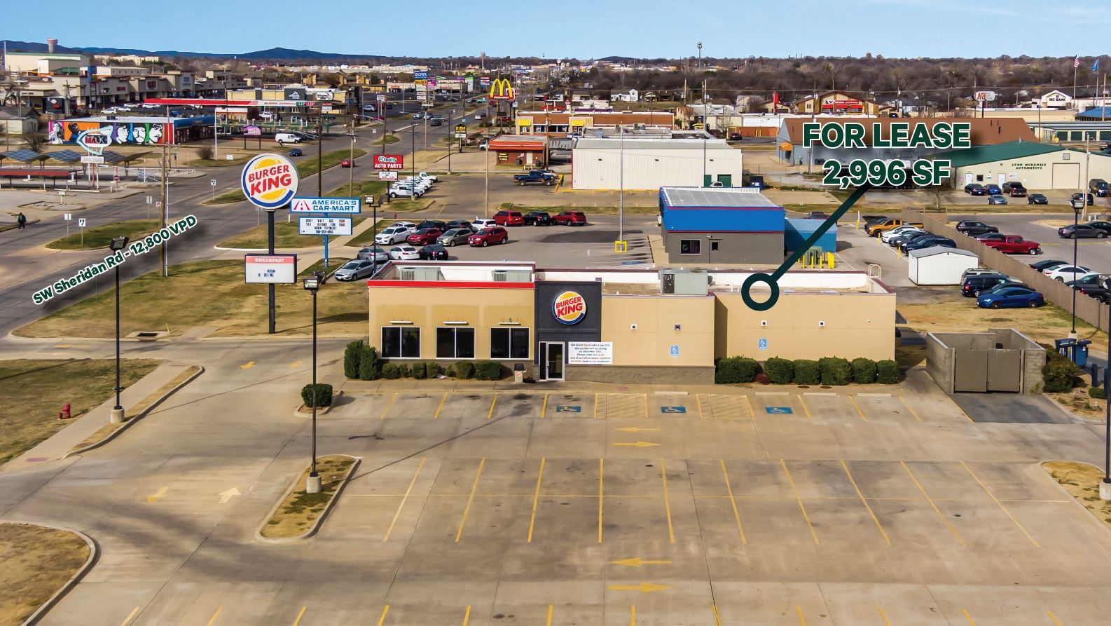 206 SW Sheridan Rd, Lawton, OK for lease Building Photo- Image 1 of 5