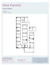 7400 Fannin St, Houston, TX for lease Floor Plan- Image 1 of 1