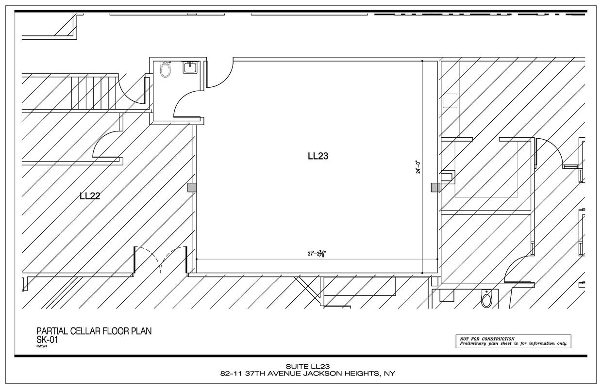 82-11 37th Ave, Jackson Heights, NY for lease Floor Plan- Image 1 of 4