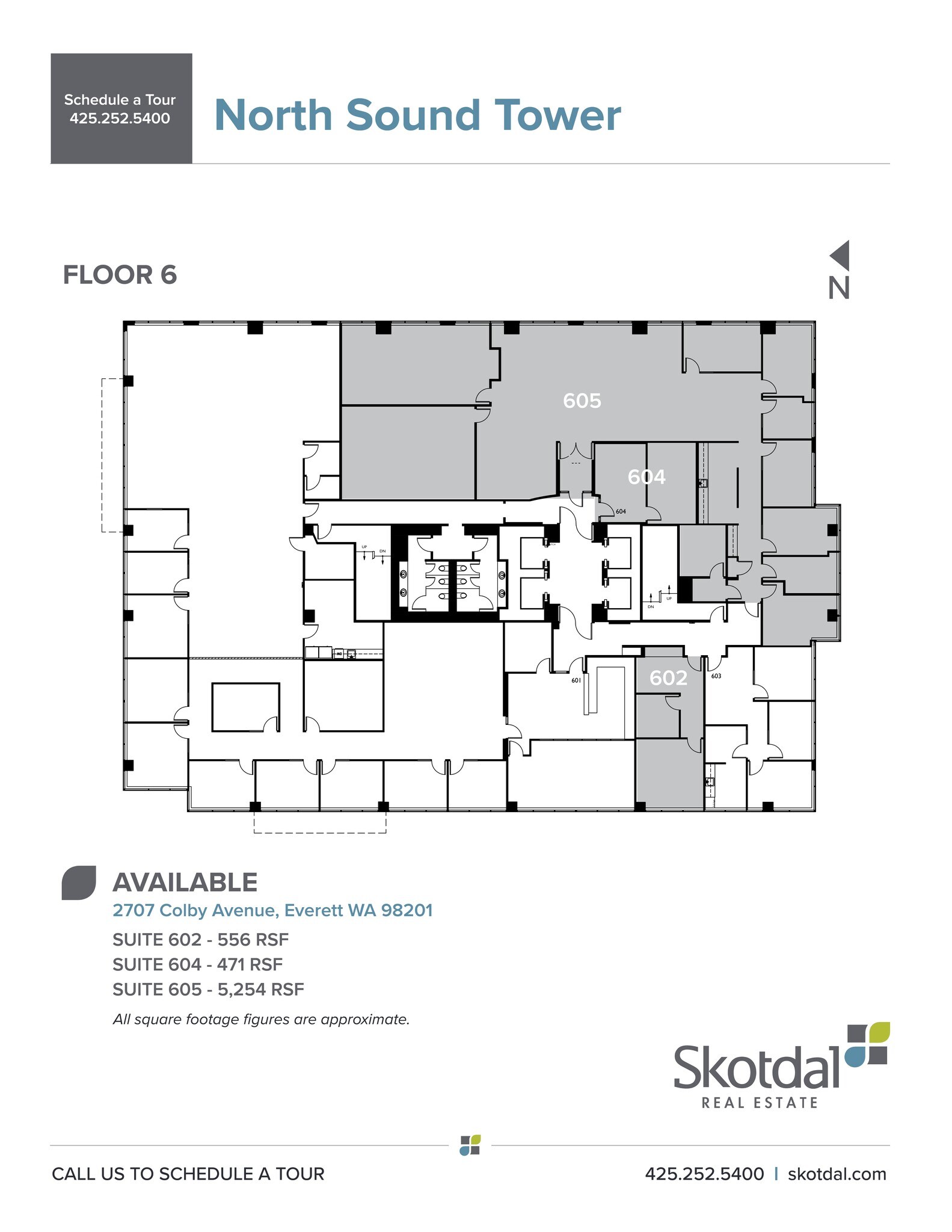 2707 Colby Ave, Everett, WA for lease Site Plan- Image 1 of 1
