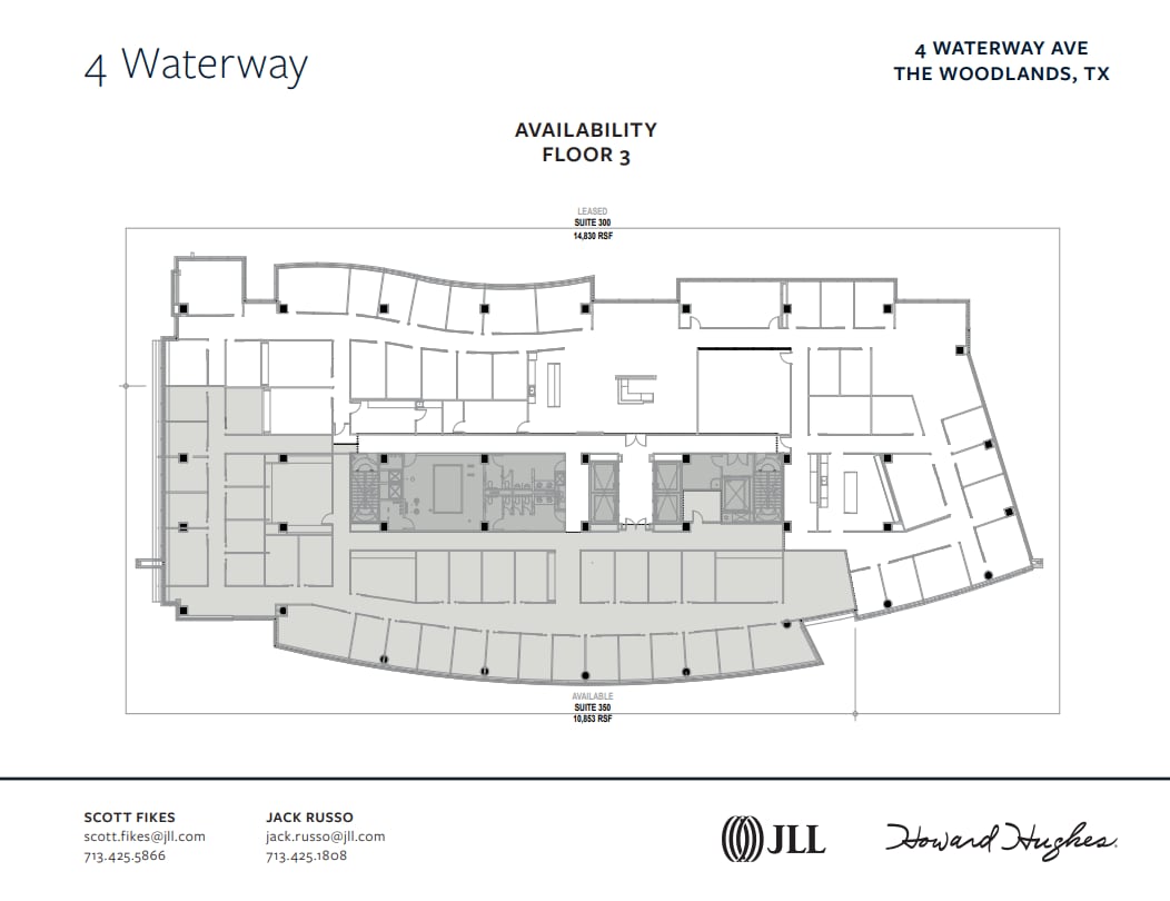 4 Waterway Square Pl, The Woodlands, TX for lease Floor Plan- Image 1 of 1