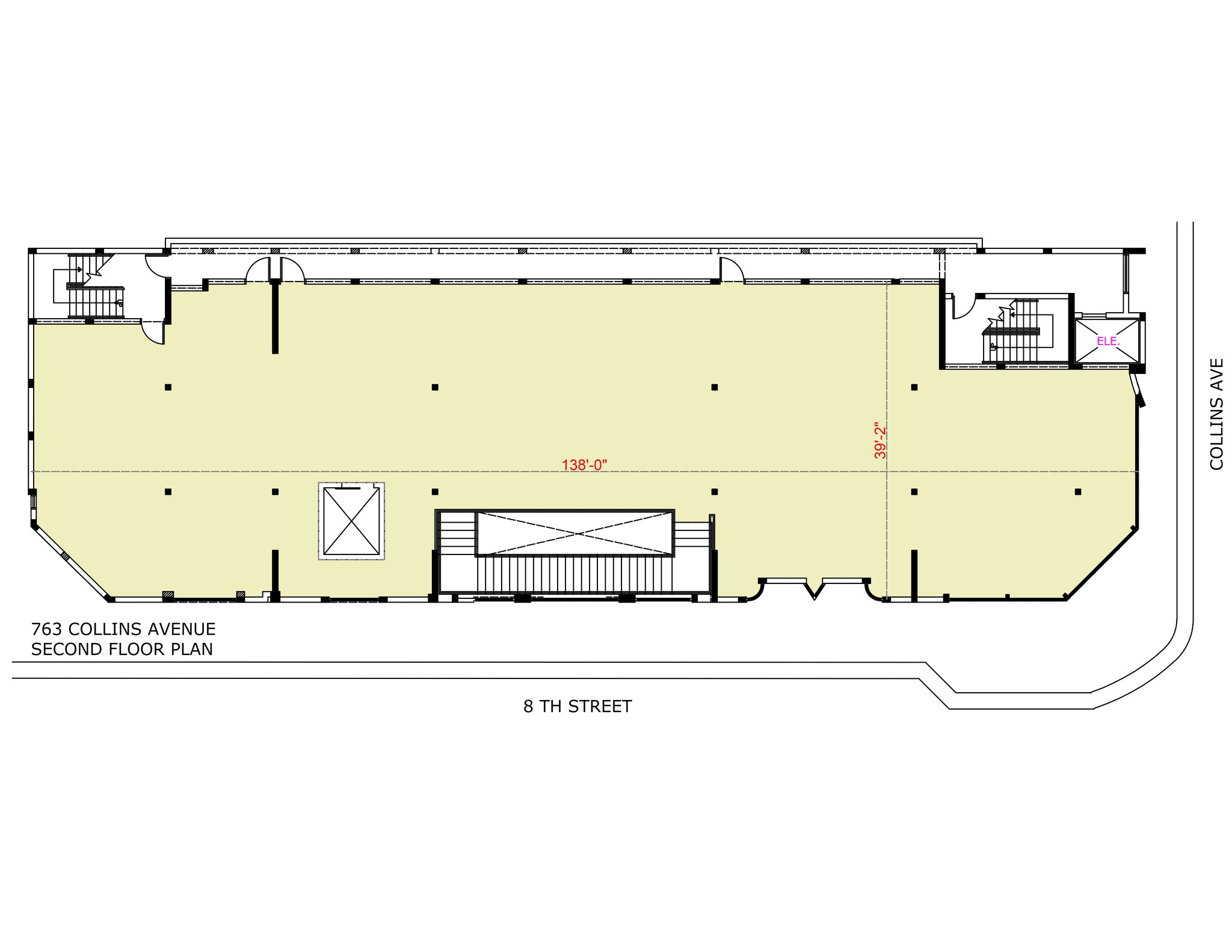 763 Collins Ave, Miami Beach, FL for lease Site Plan- Image 1 of 2