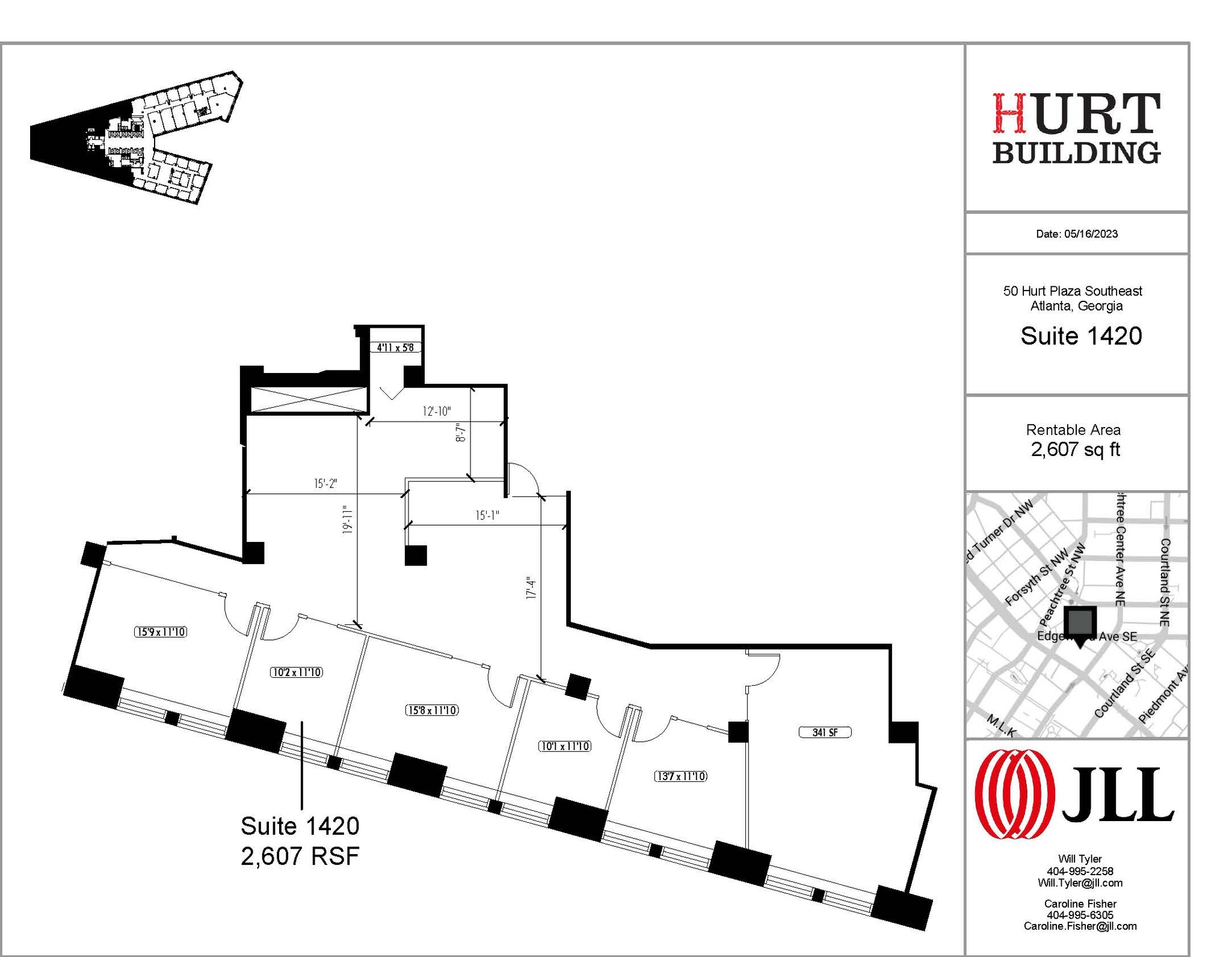 50 Hurt Plz SE, Atlanta, GA for lease Floor Plan- Image 1 of 1