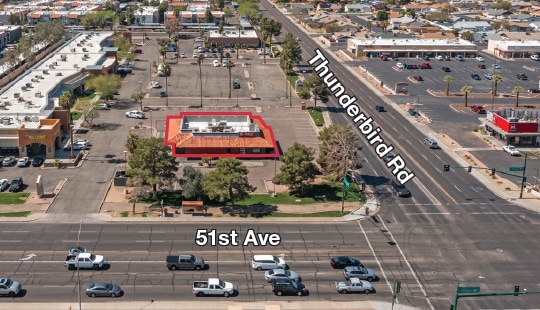 5105 W Thunderbird Rd, Glendale, AZ for lease - Aerial - Image 2 of 5