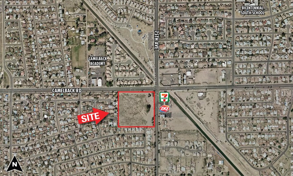 SWC 75th & Camelback Ave, Phoenix, AZ for lease - Building Photo - Image 1 of 2