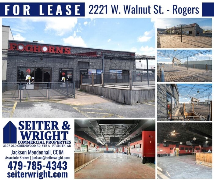 2221 W Walnut St, Rogers, AR for lease - Building Photo - Image 1 of 33
