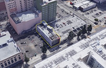 932 S Hill St, Los Angeles, CA - aerial  map view