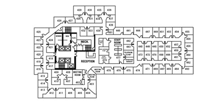 6 Landmark Sq, Stamford, CT for lease Floor Plan- Image 1 of 2