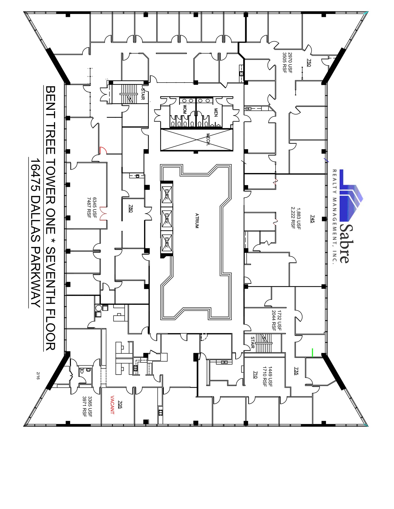 16475 N Dallas Pky, Addison, TX for lease Site Plan- Image 1 of 9