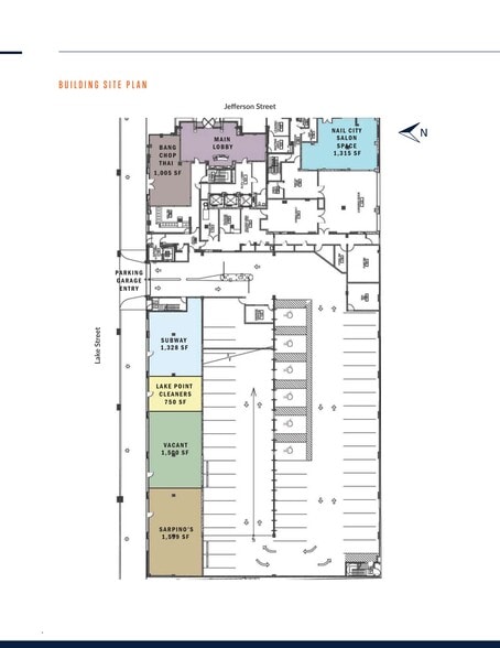 605 W Lake St, Chicago, IL for lease - Site Plan - Image 2 of 2