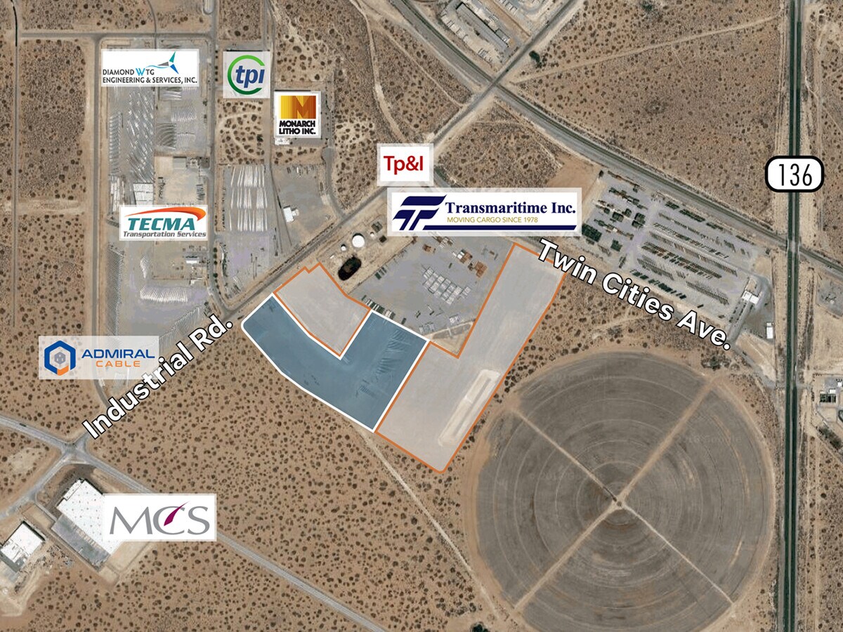 201 Industrial Ave, Santa Teresa, NM 88008 20 Acres Industrial Land