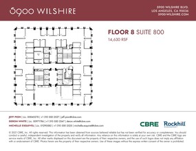 5900 Wilshire Blvd, Los Angeles, CA for lease Floor Plan- Image 1 of 1