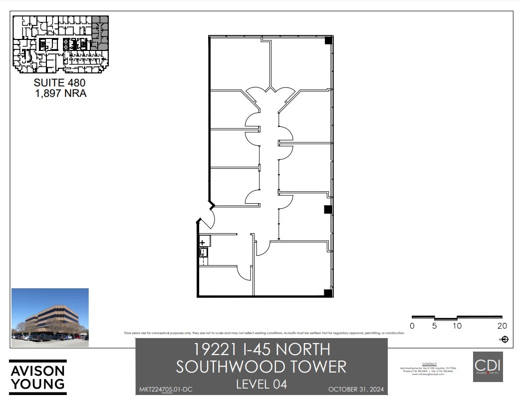 19221 Interstate 45 S, Shenandoah, TX for lease Floor Plan- Image 1 of 1