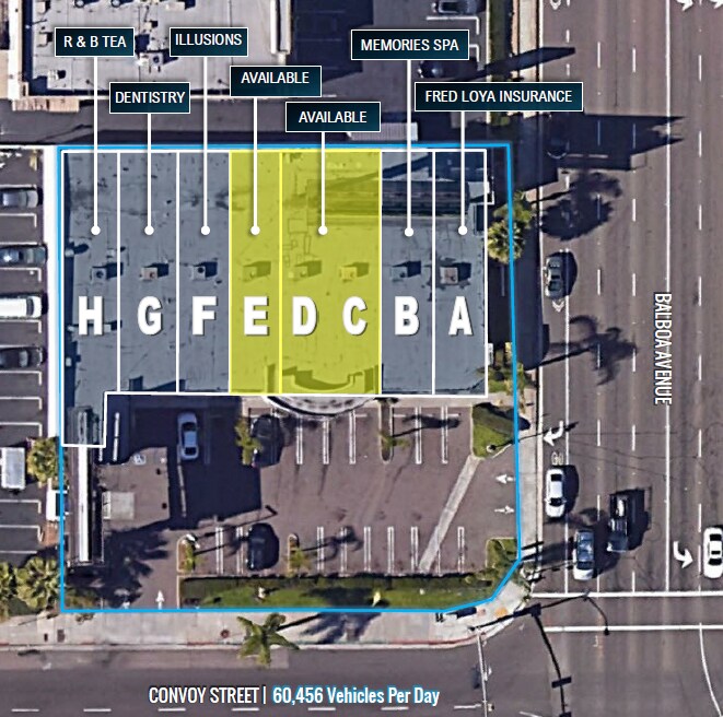 4488 Convoy St, San Diego, CA 92111 Balboa/Convoy Shopping Center