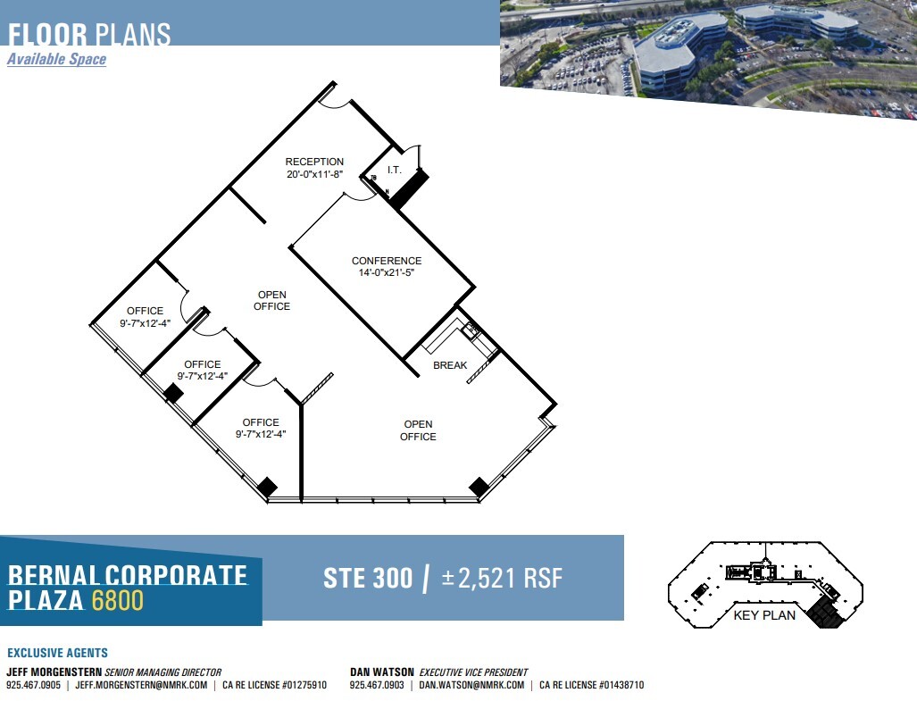 6801 Koll Center Pky, Pleasanton, CA for lease Floor Plan- Image 1 of 1