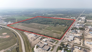 6311 50 ave, Drayton Valley, AB - AERIAL  map view - Image1