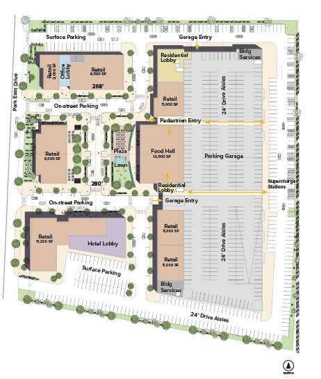 3663 Park East Dr, Beachwood, OH for sale - Site Plan - Image 1 of 3