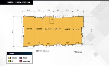 1527 S Airport Way, Manteca, CA for lease Floor Plan- Image 1 of 1