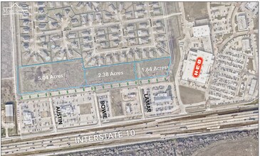 INTERSTATE 10, Mont Belvieu, TX - AERIAL  map view
