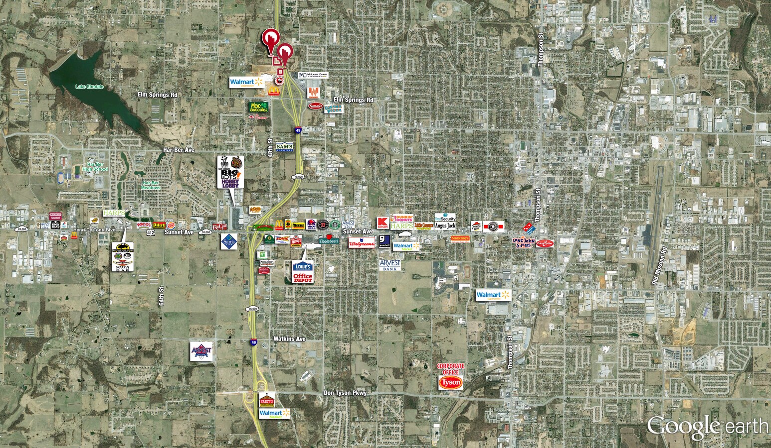 Highway 49, Elm Springs, AR 72762