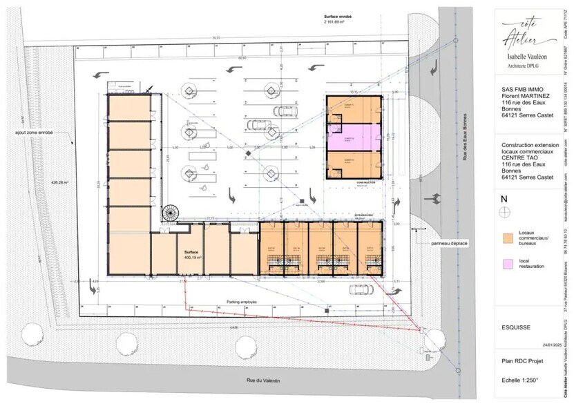 Office in Pau for lease - Site Plan - Image 2 of 7