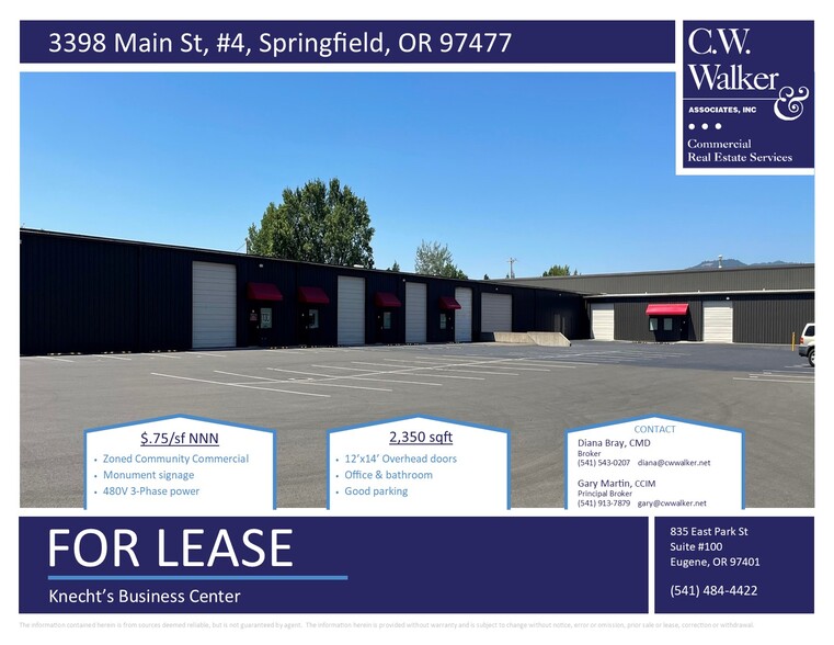 3400 Main St, Springfield, OR for lease - Building Photo - Image 2 of 6