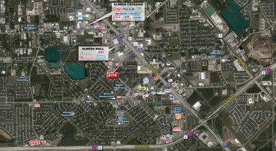 10902 Kingspoint Rd, Houston, TX - aerial  map view