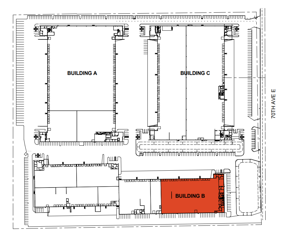 2380 70th Ave E, Fife, WA for lease Floor Plan- Image 1 of 1