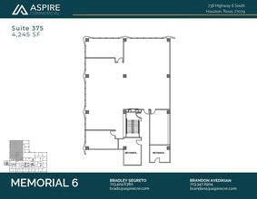 738 Highway 6 S, Houston, TX for lease Floor Plan- Image 1 of 1