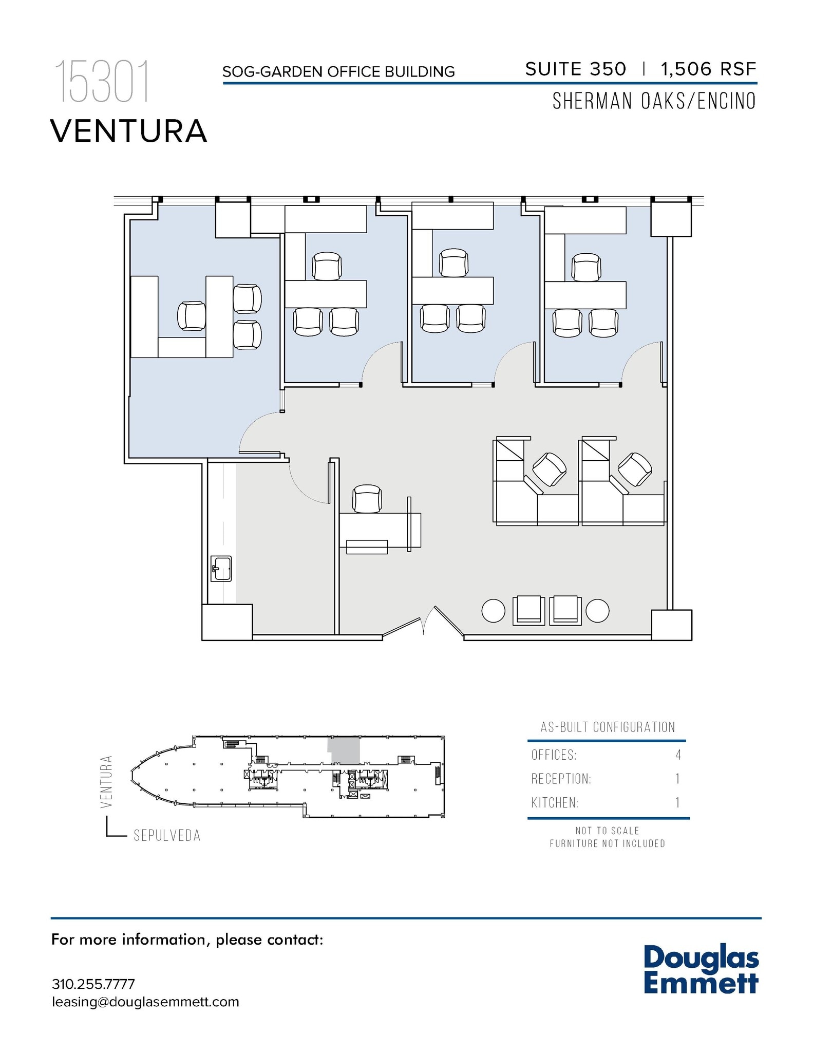 15301 Ventura Blvd, Sherman Oaks, CA for lease Floor Plan- Image 1 of 1