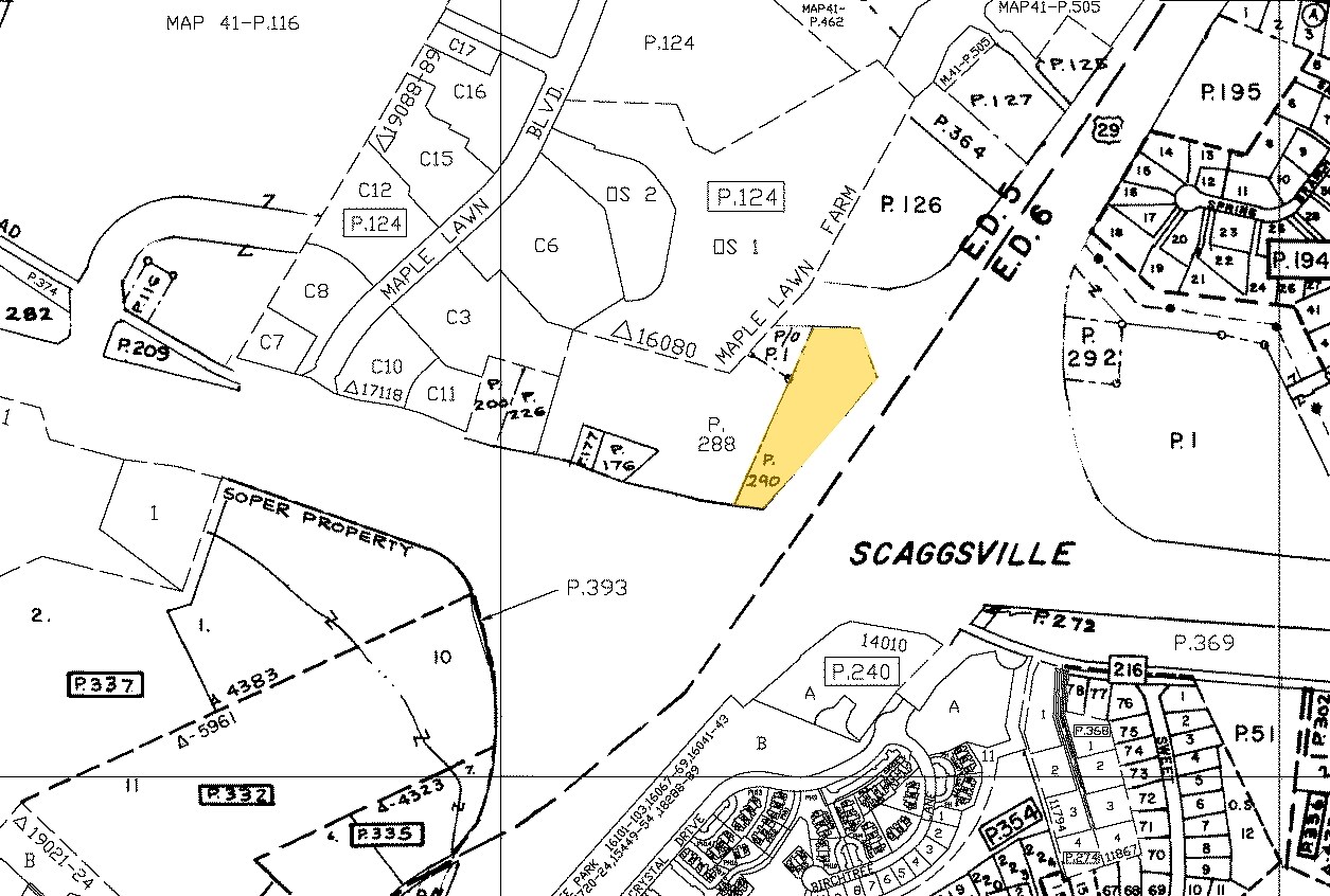 11200 Scaggsville Rd, Laurel, MD for sale Plat Map- Image 1 of 1
