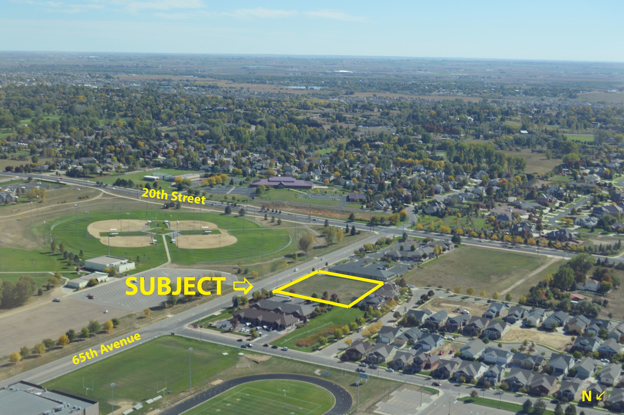 1831 65th Ave, Greeley, CO for sale Aerial- Image 1 of 1