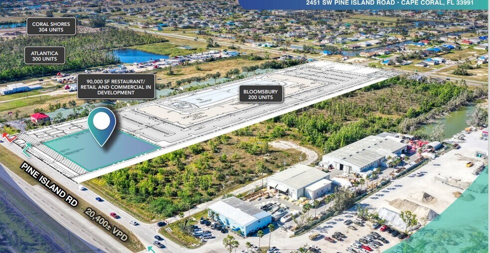 2451 SW Pine Island Rd, Cape Coral, FL for lease - Primary Photo - Image 1 of 2