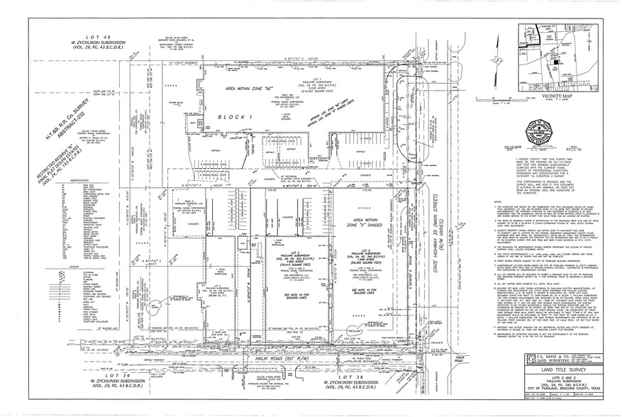 1620 N Main St, Pearland, TX for lease - Site Plan - Image 1 of 7