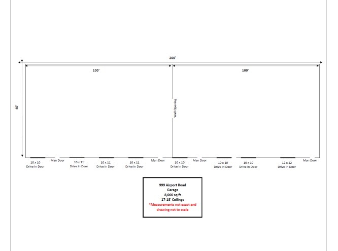 999 Airport Rd, Lakewood, NJ for lease Floor Plan- Image 1 of 3