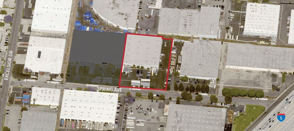 15160-15304 Spring Ave, Santa Fe Springs, CA for lease - Aerial - Image 2 of 4