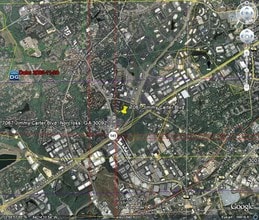 7067 Jimmy Carter Blvd, Peachtree Corners, GA - AERIAL  map view