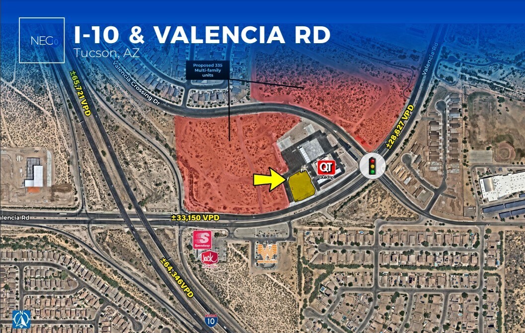 I-10 & Valencia Rd, Tucson, AZ for sale Primary Photo- Image 1 of 1