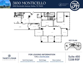 3100 Monticello Ave, Dallas, TX for lease Floor Plan- Image 1 of 1
